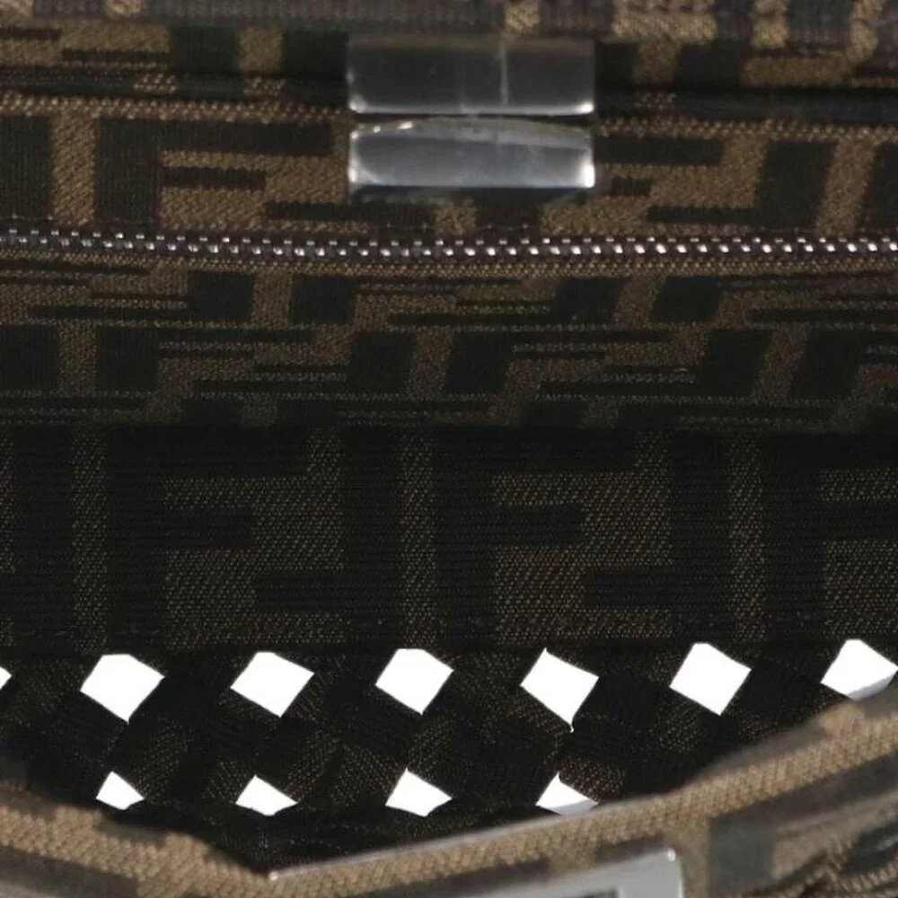 Fendi 7 Va530 Icy You Mini Zucca Pattern Handbag